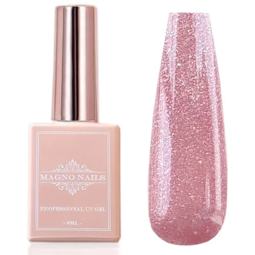 Crystal Glitter Gel - UV Gel - Pink Nude -
